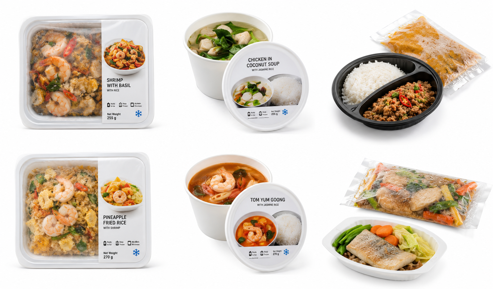 Ready-to-Eat Frozen Foods